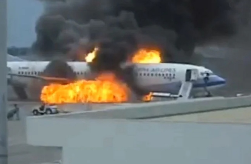१३३ जना यात्रु सवार चाइना इस्टर्न एअरलाइन्सको बोइङ विमान दुर्घटना