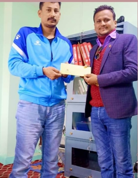 जिल्ला खेलकूद समिति कन्चनपुरमा कैलाश चन्द्र गिरी उपाध्यक्ष पदमा मनाेनित