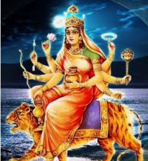 नवरात्रमा आज कुष्माण्डा देवीकाे पुजा आराधना गरिदै ।