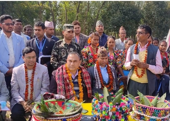 शुक्लफाँटा प्रवेशकाे बेलडाँडि बाट खुल्याे ढाेका, भयाे उद्धाटन ।