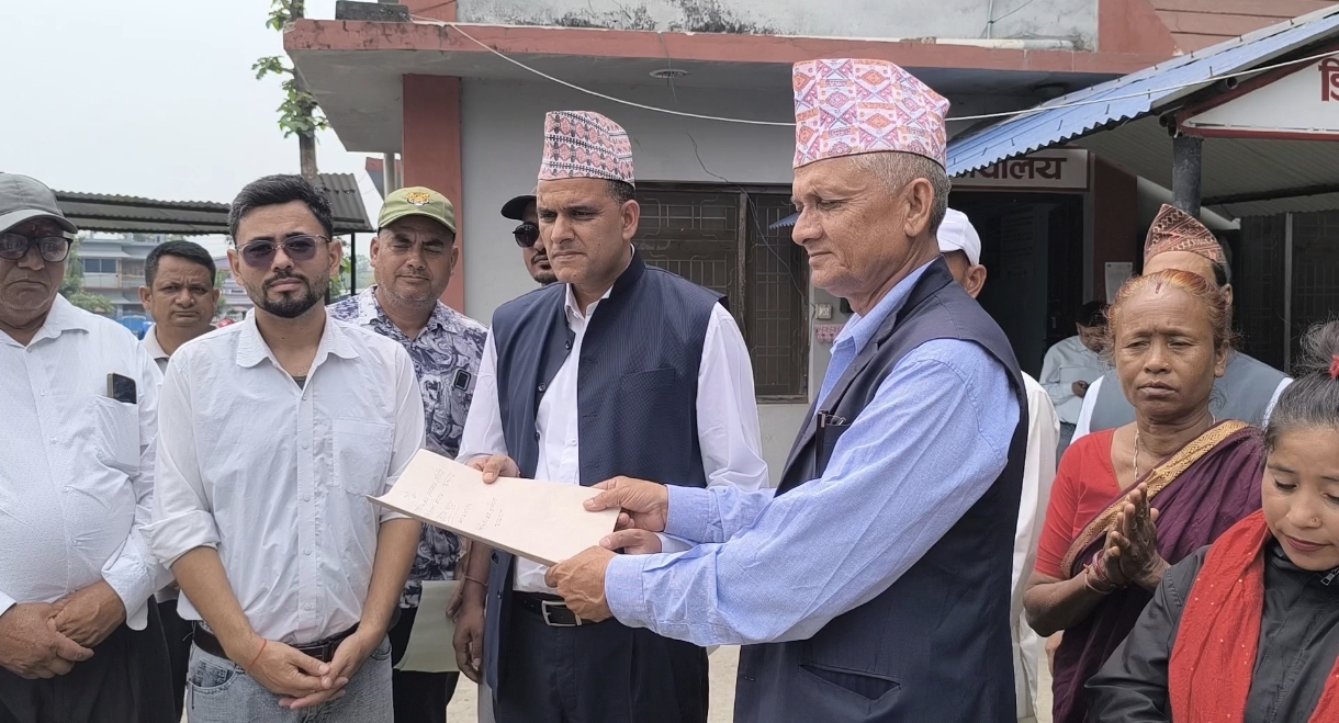 २४ बुँदे मागसहित वन संरक्षणकर्मीले प्रदेश सरकारलाई  बुझाए ज्ञापनपत्र