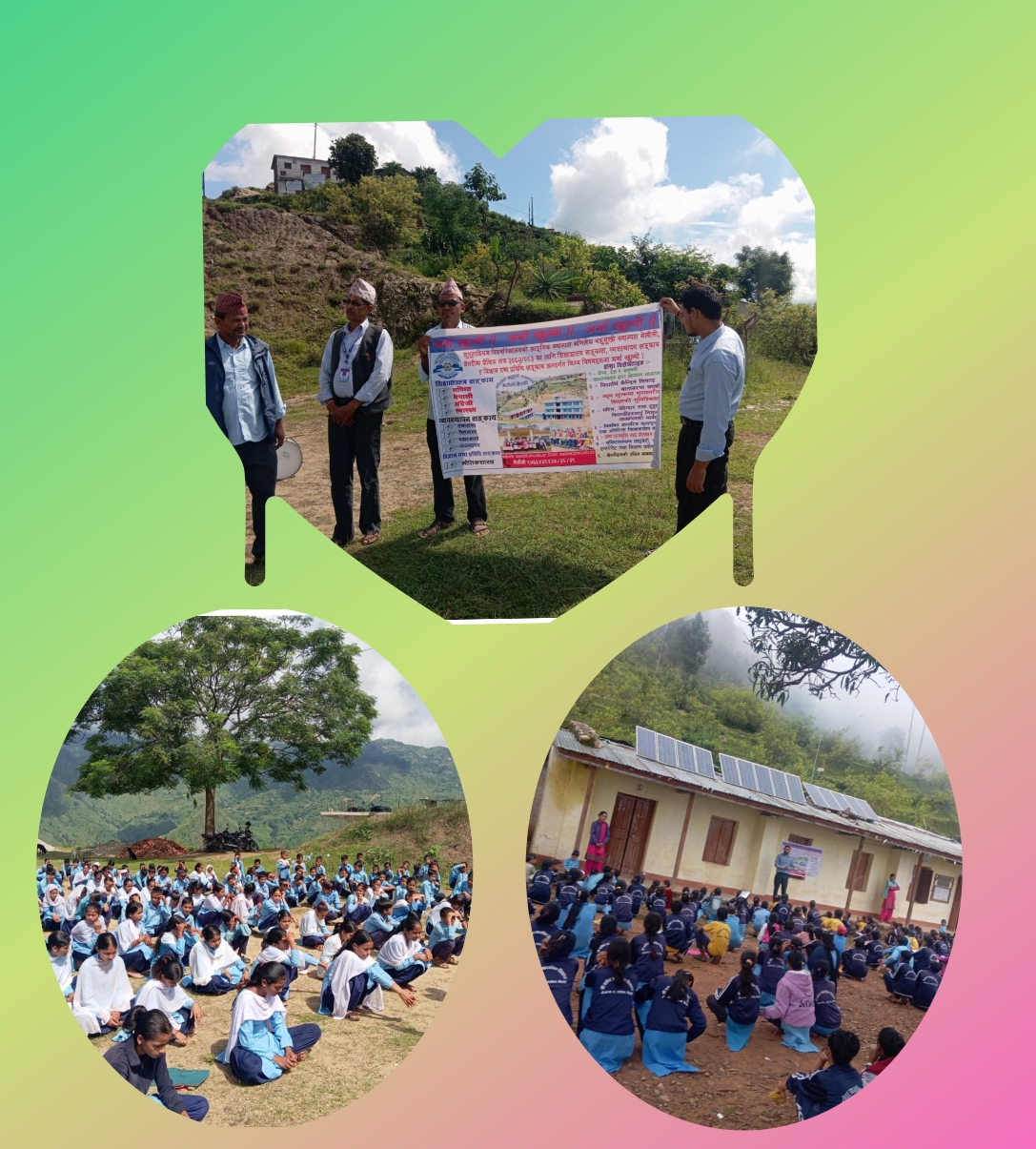 मणिलेक बहुमुखी क्याम्पसको भर्ना अभियान सेवा क्षेत्रका सबै विद्यालयमा पुगेर सचेतना फैलाउँदै ।