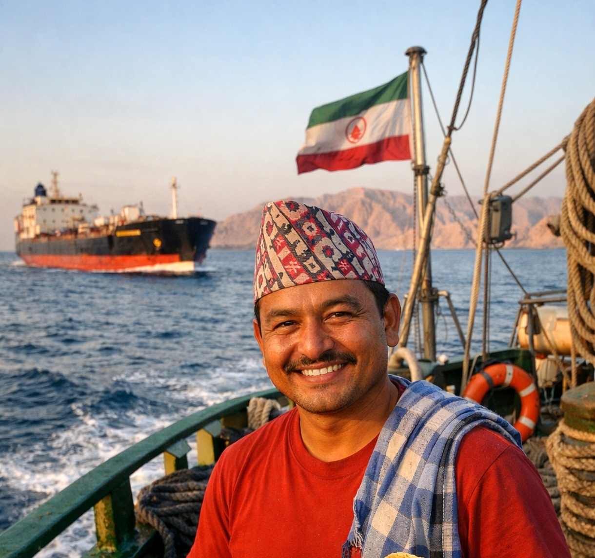 इरानको होर्मुज जलक्षेत्रबाट एक नेपाली पक्राउ