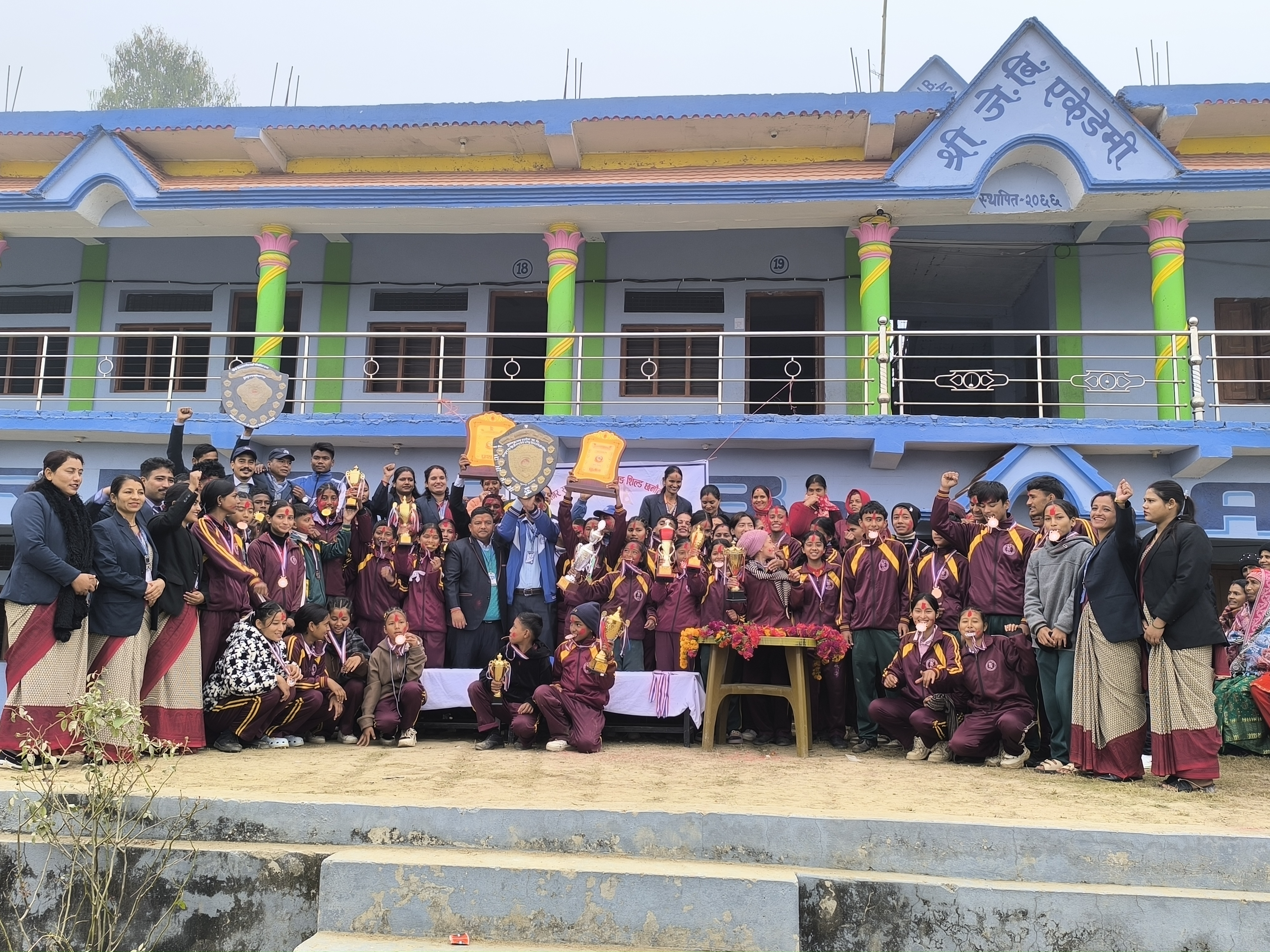 जेबी एकेडेमी कृष्णपुरको अब्बल साबित, नगरमै प्रथम स्थान हासिल गर्न सफल ।