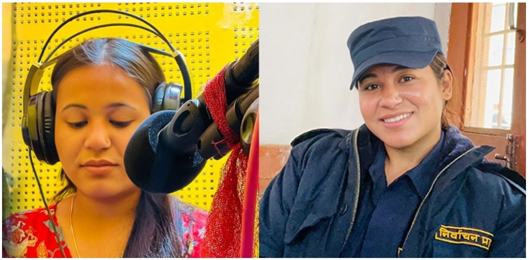 जीविका चलाउन विद्यार्थीसँगै रेडियोकर्मी र निर्वाचन प्रहरीको जिम्मेवारी सम्हाल्दै सारङ्गी