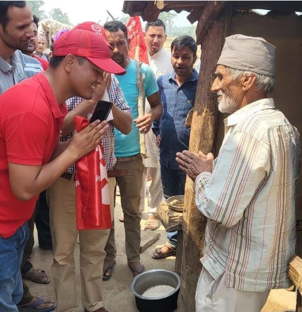 शुक्लफाटा नगर प्रमुखका उमेदबार नवराज ऐरको राजनैतीक यात्रा ।