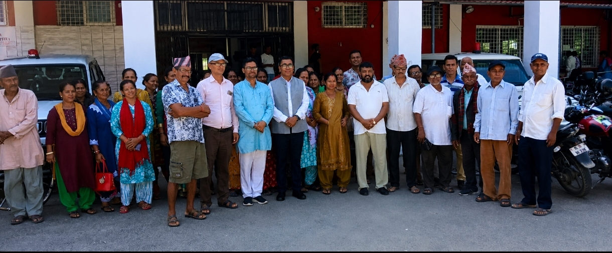 बेदकोट ८ का अध्यक्षसहित नागरिकको लालपुर्जाका लागि संघीय सरकारलाई ध्यानाकर्षण ।
