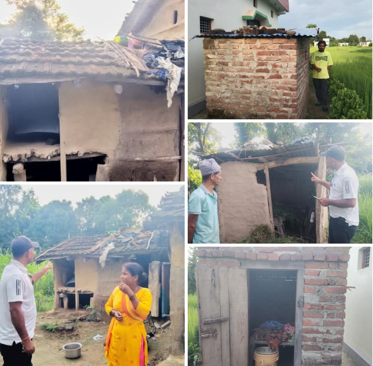 कृष्णपुर २ मा छाउगोठ भत्काउने अभियान निरन्तर
