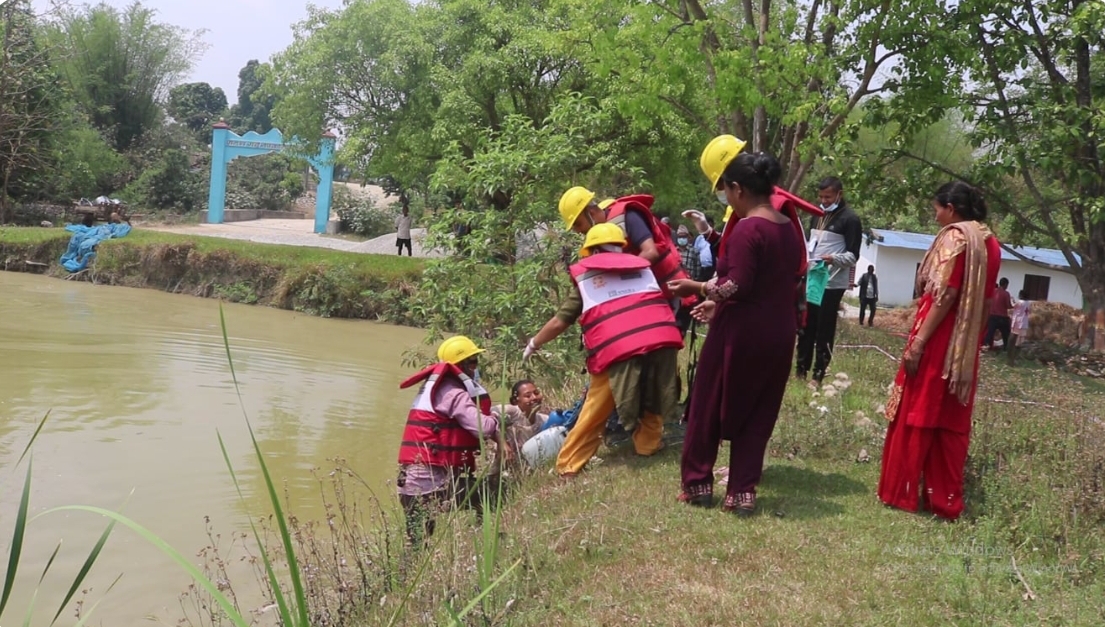 कञ्चनपुरको कृष्णपुर नगरपालिकामा ४ दिने आधारभूत खोज तथा उद्धार तालिम