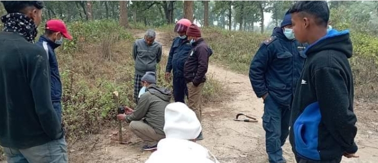 चितुवा बाट जाेगिन वडाबाट क्यामेरा जडान