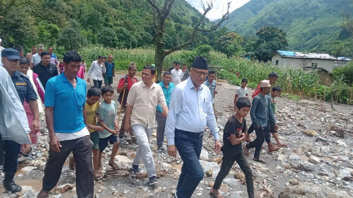 अध्यक्षकाे समन्यमा मार्मा पहिराेकाे अनुगमन प्रदेश र संघ सरकारले राहत, क्षतिपुर्ति र पुनस्थापना गर्नुपर्ने ।