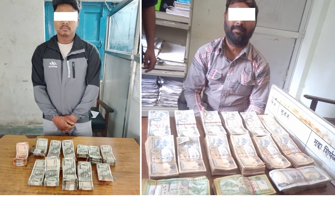 कैलालीमा लाखौं भारतीय र नेपाली रुपैयाँसहित भारतीय नागरिक के गर्दै थिए