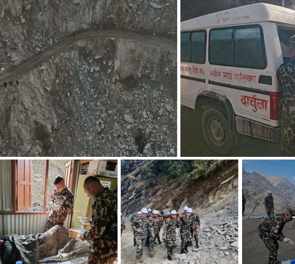 दार्चुलामा ट्याक्टर दुर्घटना हुँदा चालक घाइते