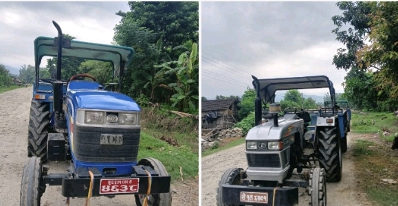 शुक्लफाटामा ढुङ्गा तस्करी गर्ने ट्याक्टर नियन्त्रणमा
